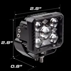 4&Prime; Hi/Lo Cube — dimensions