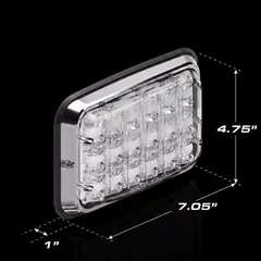 Brake-Tail-Turn Lux 6x4 — dimensions