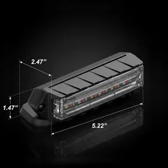 Q 90&deg; Rotating Mount — dimensions