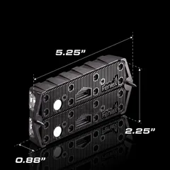 Q Surface Mount Double — dimensions